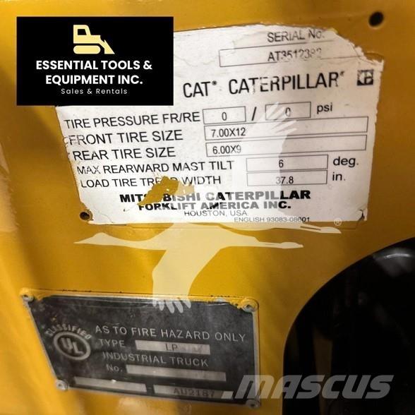 CAT P5000 Dyzeliniai krautuvai