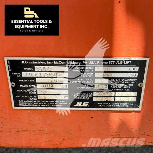 JLG 800S Teleskopiniai keltuvai