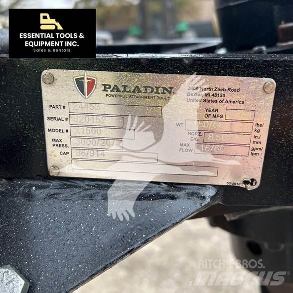 PALADIN X1500 Kiti naudoti statybos komponentai