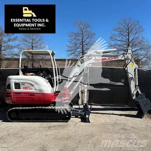Takeuchi TB240 Mini ekskavatoriai < 7 t