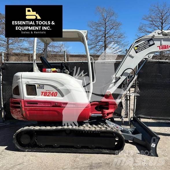 Takeuchi TB240 Mini ekskavatoriai < 7 t