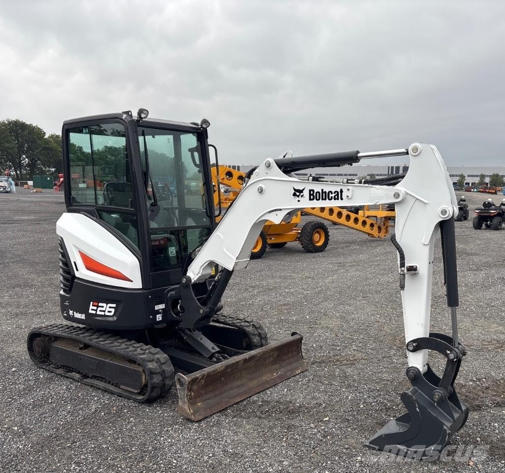 Bobcat E 26 Mini ekskavatoriai < 7 t