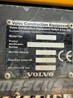Volvo EC 140 B LC Vikšriniai ekskavatoriai