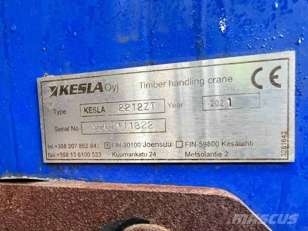 Kesla 2212 ZTF Medienos kranai