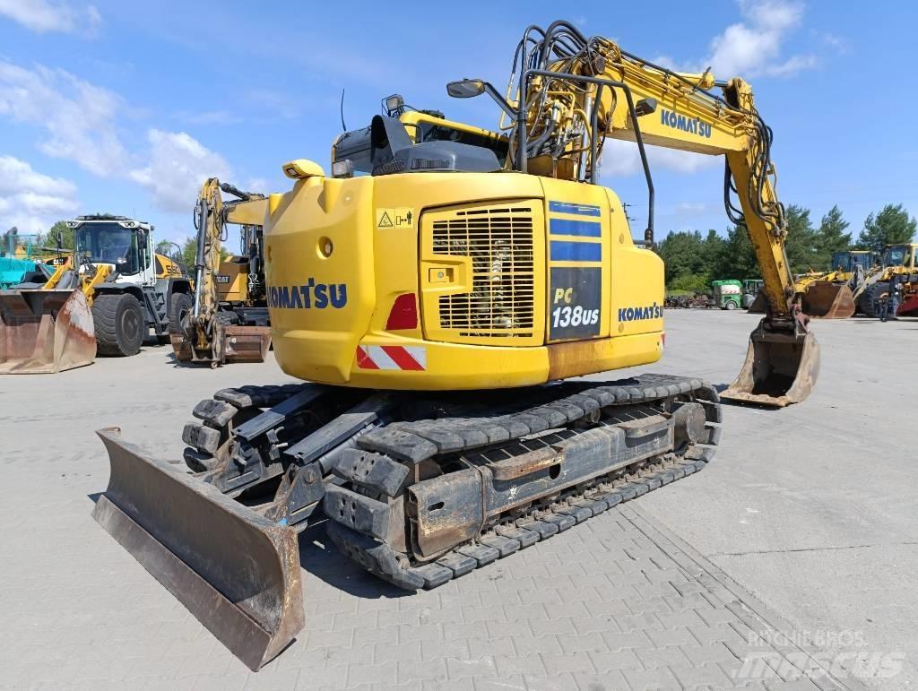 Komatsu PC 138 US-11 Vikšriniai ekskavatoriai