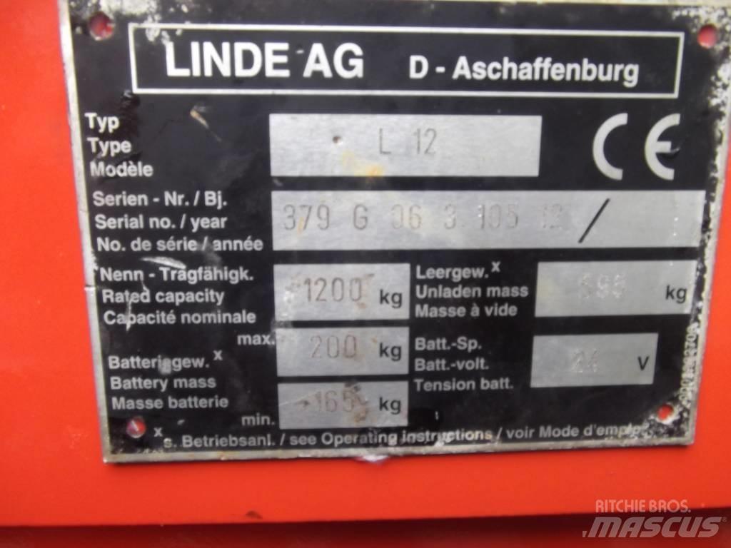 Linde L12 /379/ V-2097 Savaeigiai rietuvai
