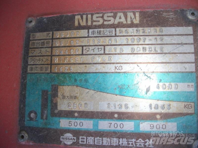 Nissan UGJ02M30 LPG (dujiniai) krautuvai