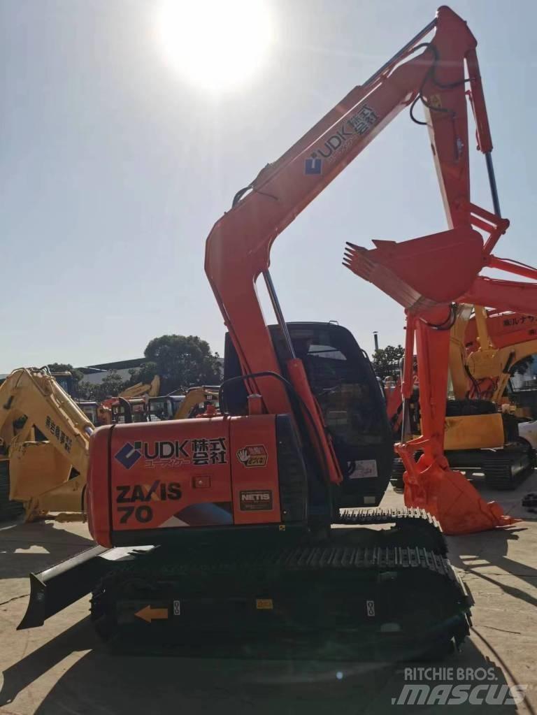 Hitachi ZX 70 Mini ekskavatoriai < 7 t