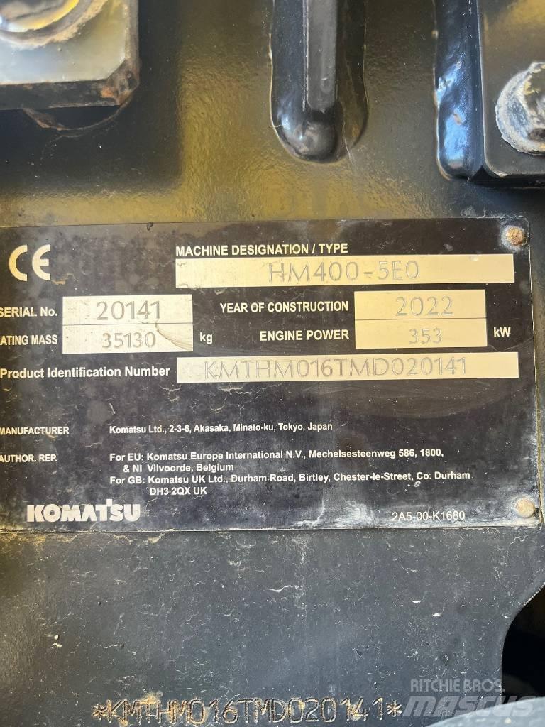 Komatsu HM400-5E0 Karjeriniai savivarčiai