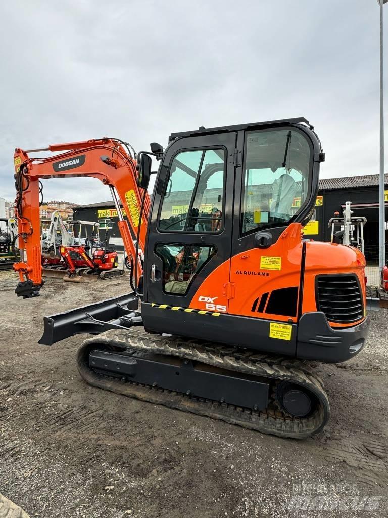 Doosan DX 55 Mini ekskavatoriai < 7 t
