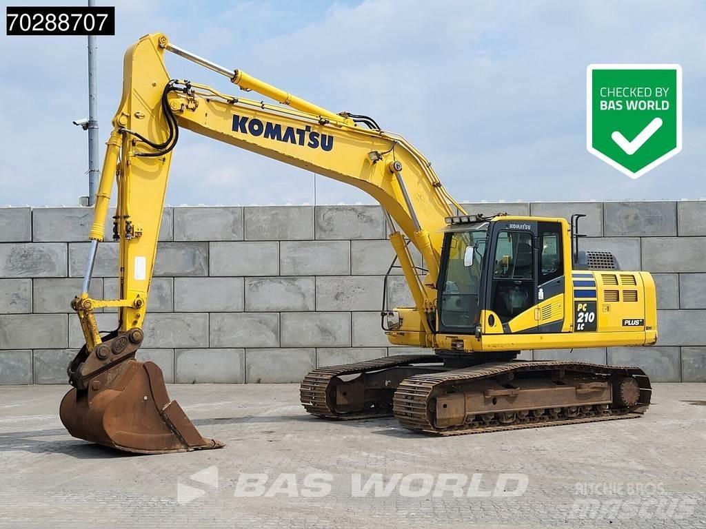 Komatsu PC210LC-10 Vikšriniai ekskavatoriai