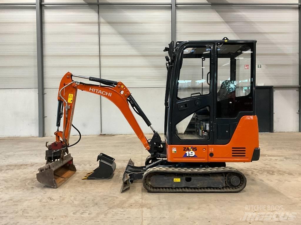 Hitachi ZX 19-6 Mini ekskavatoriai < 7 t