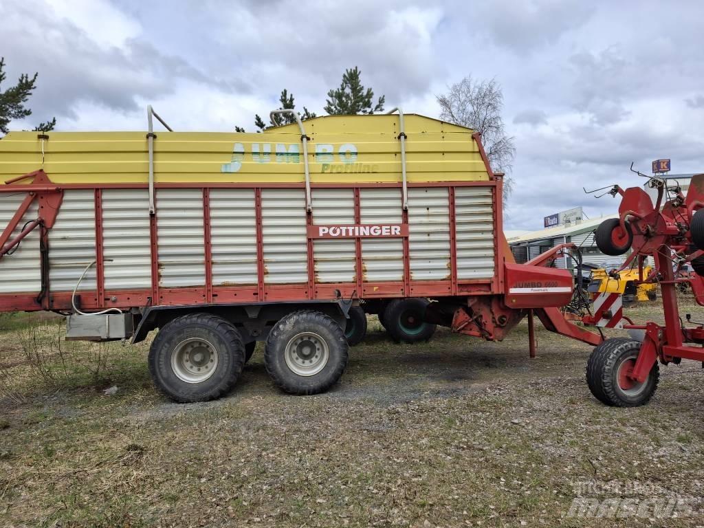 Pöttinger Jumbo 6600 Savikrovės priekabos