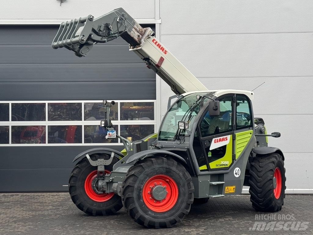CLAAS Scorpion 7055 Teleskopiniai krautuvai