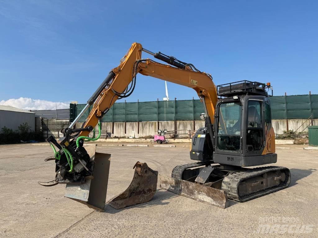 CASE CX 85 D SR Vidutinės galios ekskavatoriai 7-12 t