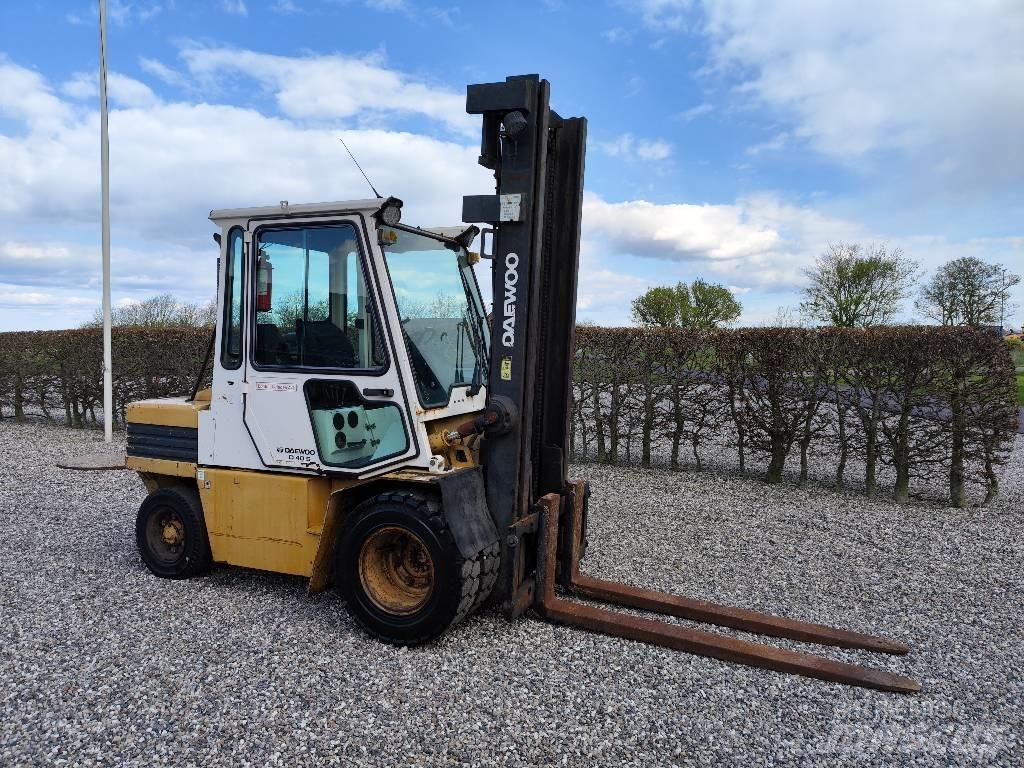 Daewoo D 40 S Dyzeliniai krautuvai