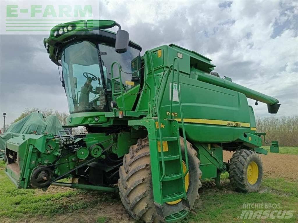 John Deere T660 Derliaus nuėmimo kombainai