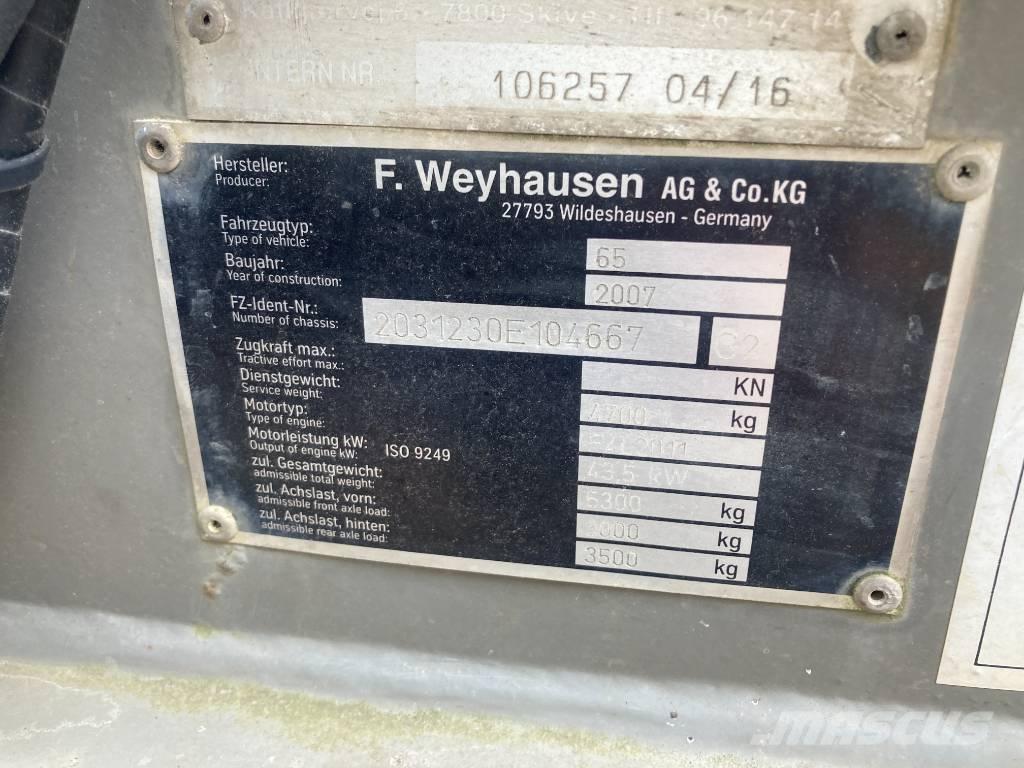 Atlas 65 Naudoti ratiniai krautuvai