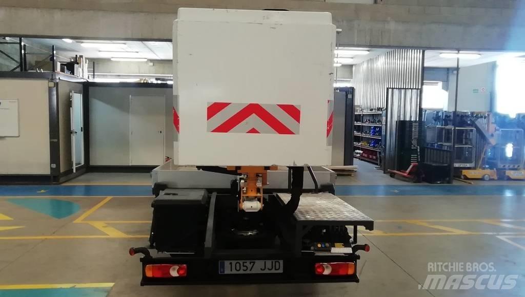 Nissan CABSTAR NT400 Ant vilkikų montuojamos kėlimo platformos
