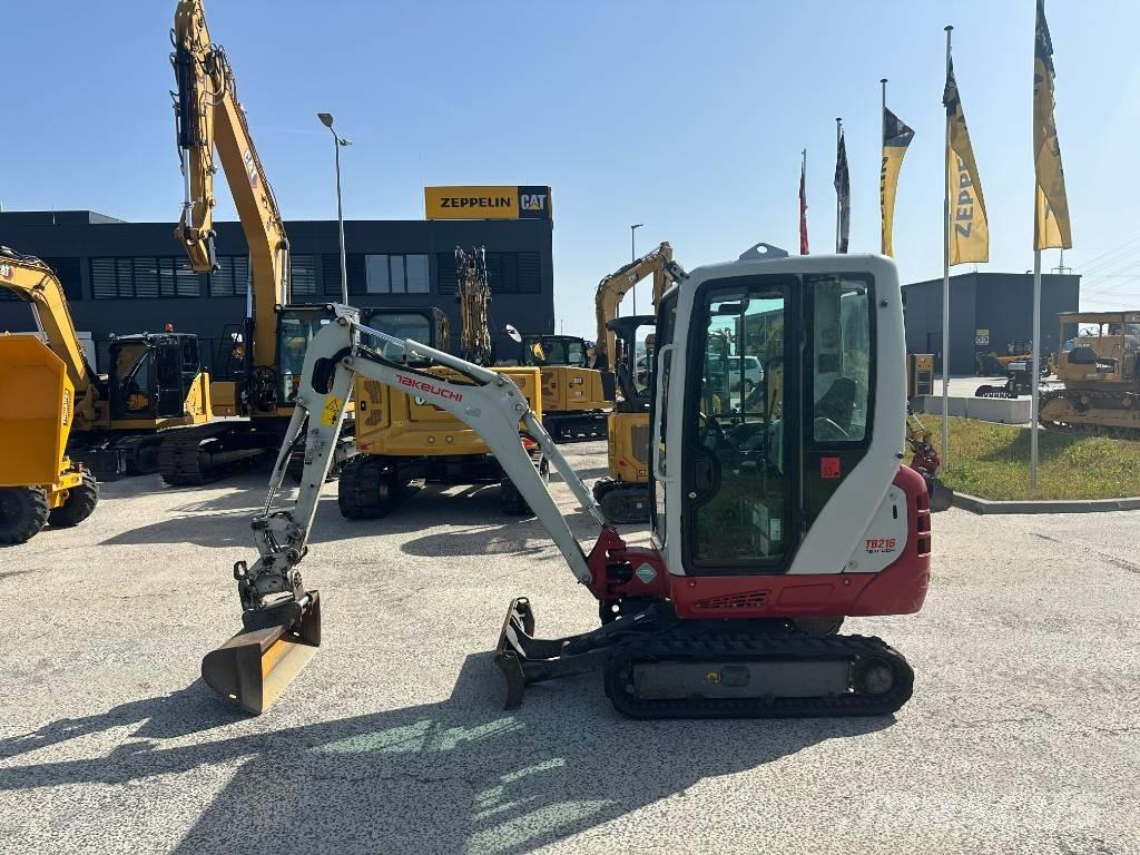 Takeuchi TB216 Mini ekskavatoriai < 7 t