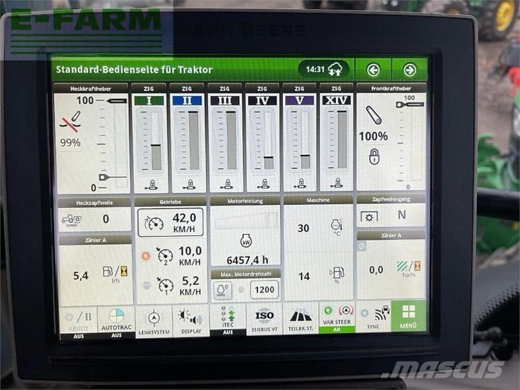 John Deere 6250r Traktoriai