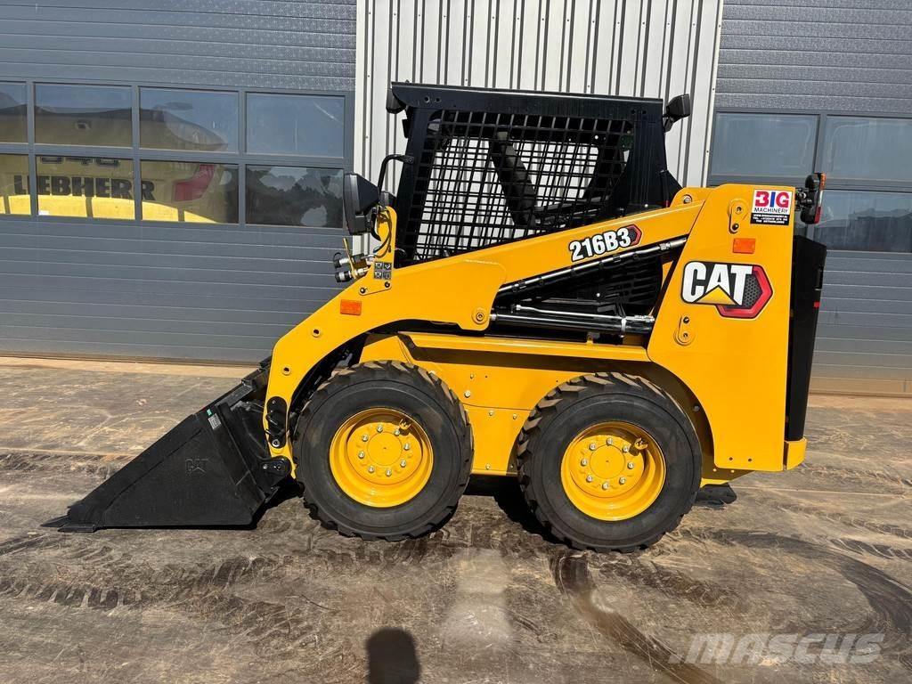CAT 216B3 Naudoti ratiniai krautuvai