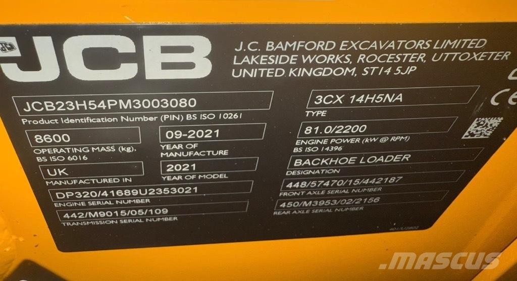 JCB 3 CX / joystic !! Ekskavatoriniai krautuvai
