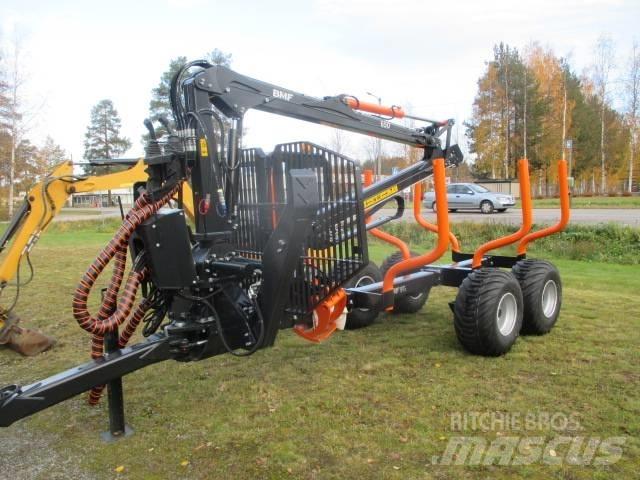 BMF 650 Miškovežių priekabos