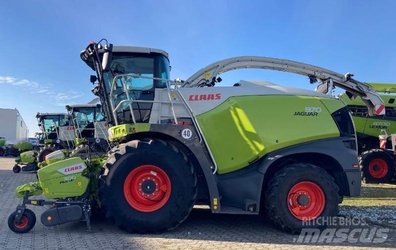 CLAAS JAGUAR 970 Pašarų ruošimo technika