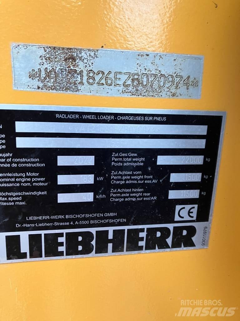 Liebherr L 556 Naudoti ratiniai krautuvai