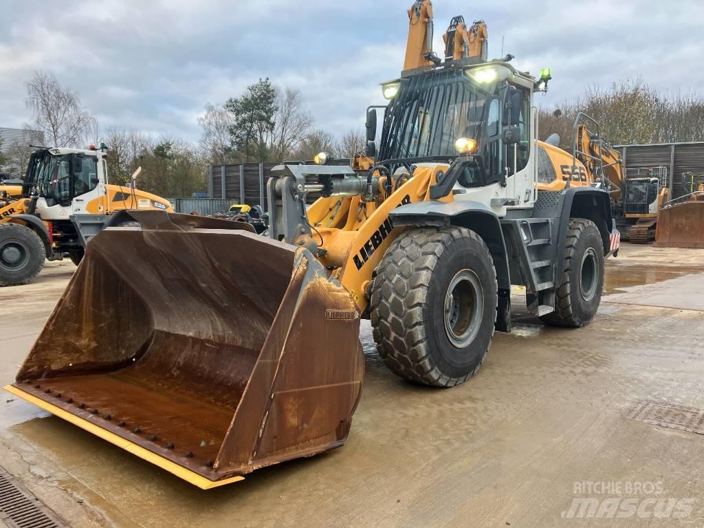 Liebherr L 556 Naudoti ratiniai krautuvai