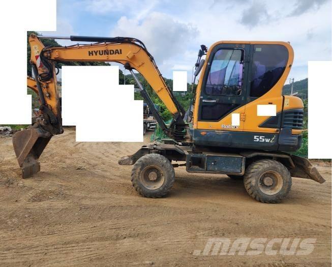 Hyundai Robex 55 W-3 Ratiniai ekskavatoriai