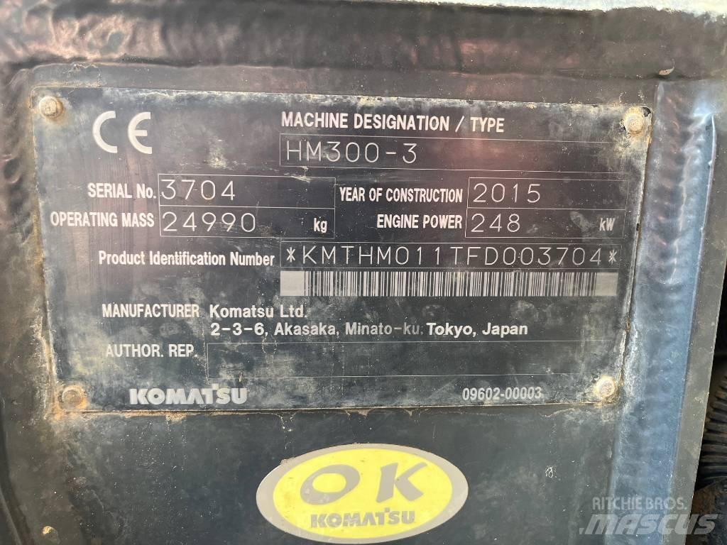 Komatsu HM 300-3 Karjeriniai savivarčiai