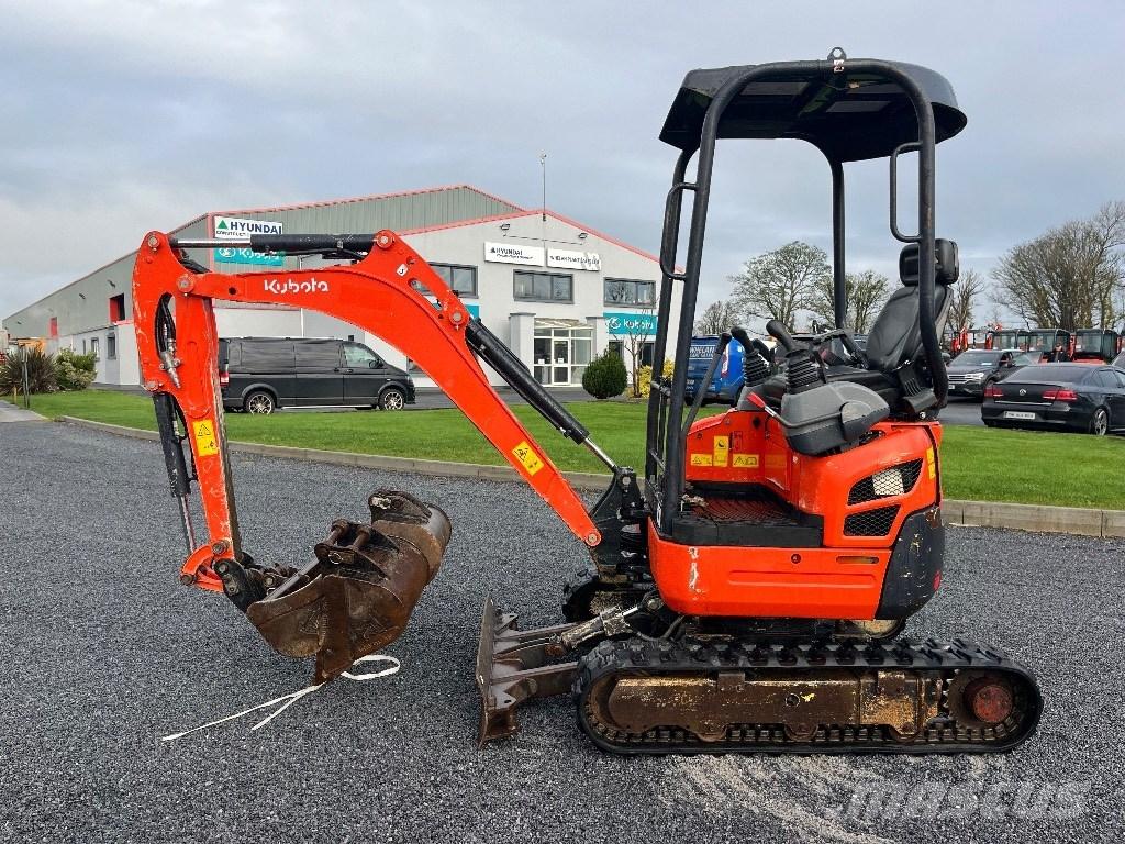 Kubota U 17-3 Mini ekskavatoriai < 7 t