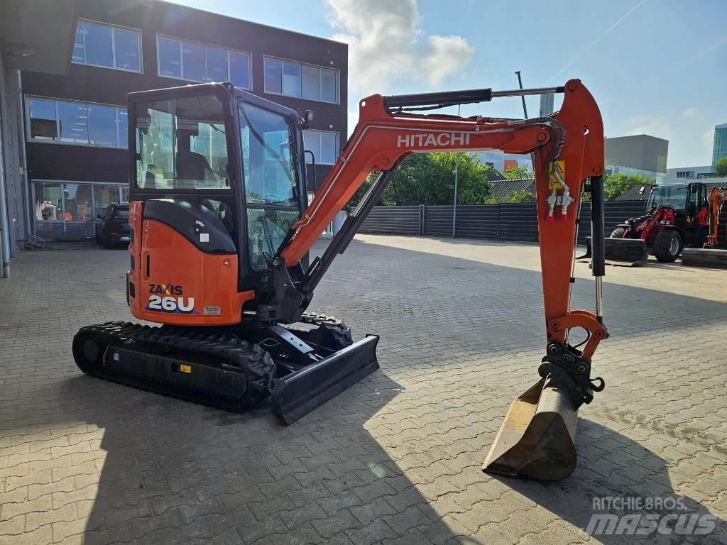 Hitachi ZX26U-6 Mini ekskavatoriai < 7 t