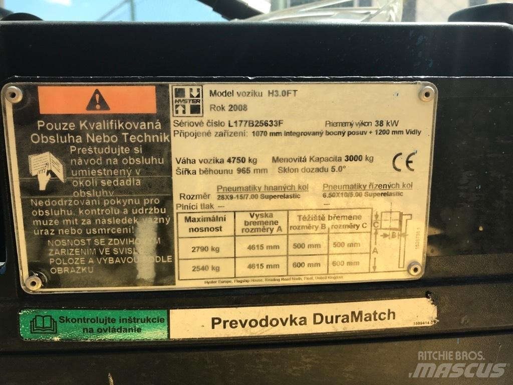Hyster H 3.00 FT LPG (dujiniai) krautuvai