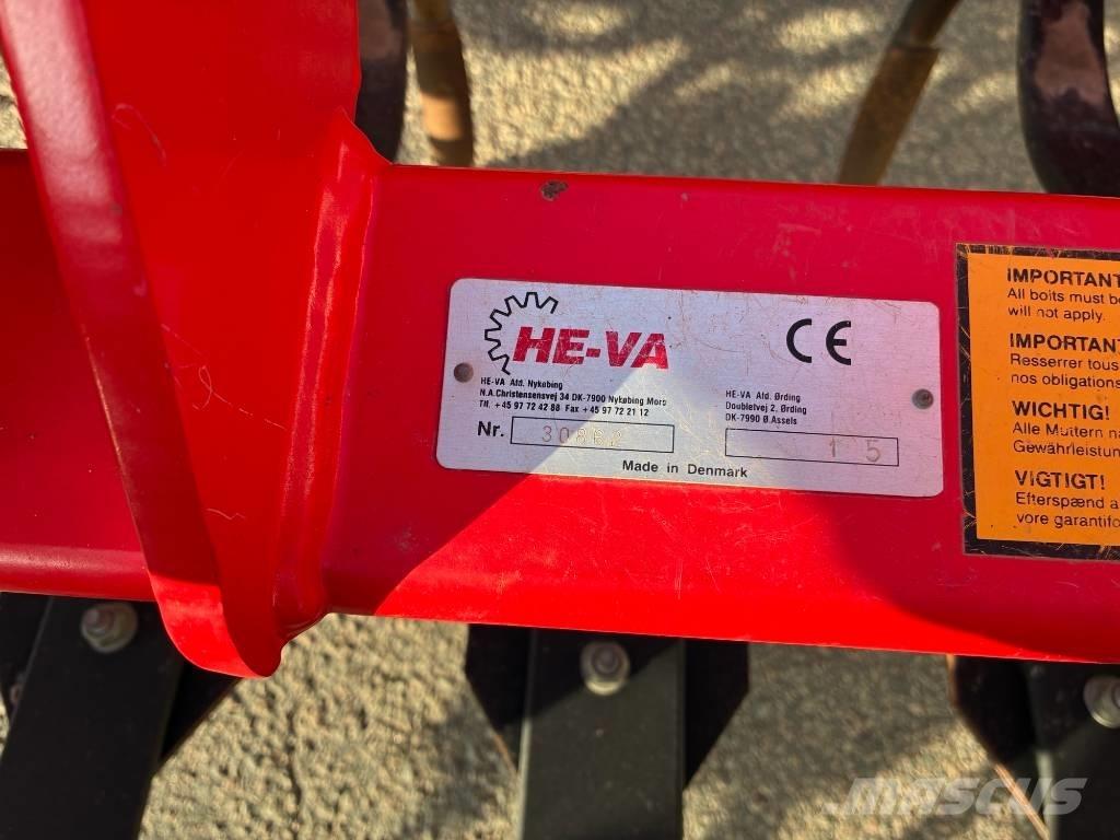 He-Va Euro-Tiller 6M Varomosios akėčios ir žemės frezos