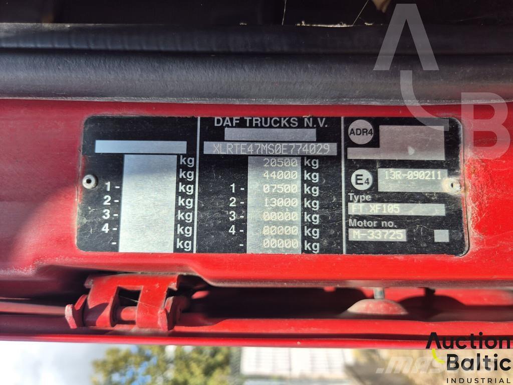 DAF FT XF105.460 Naudoti vilkikai