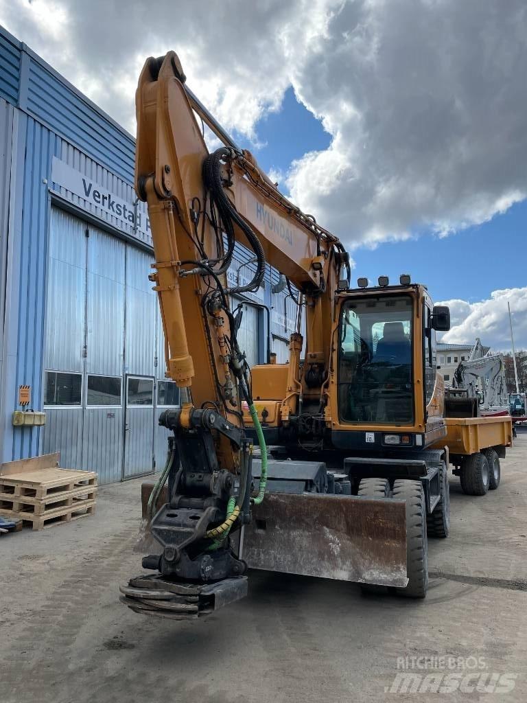 Hyundai 160W-9A Ratiniai ekskavatoriai