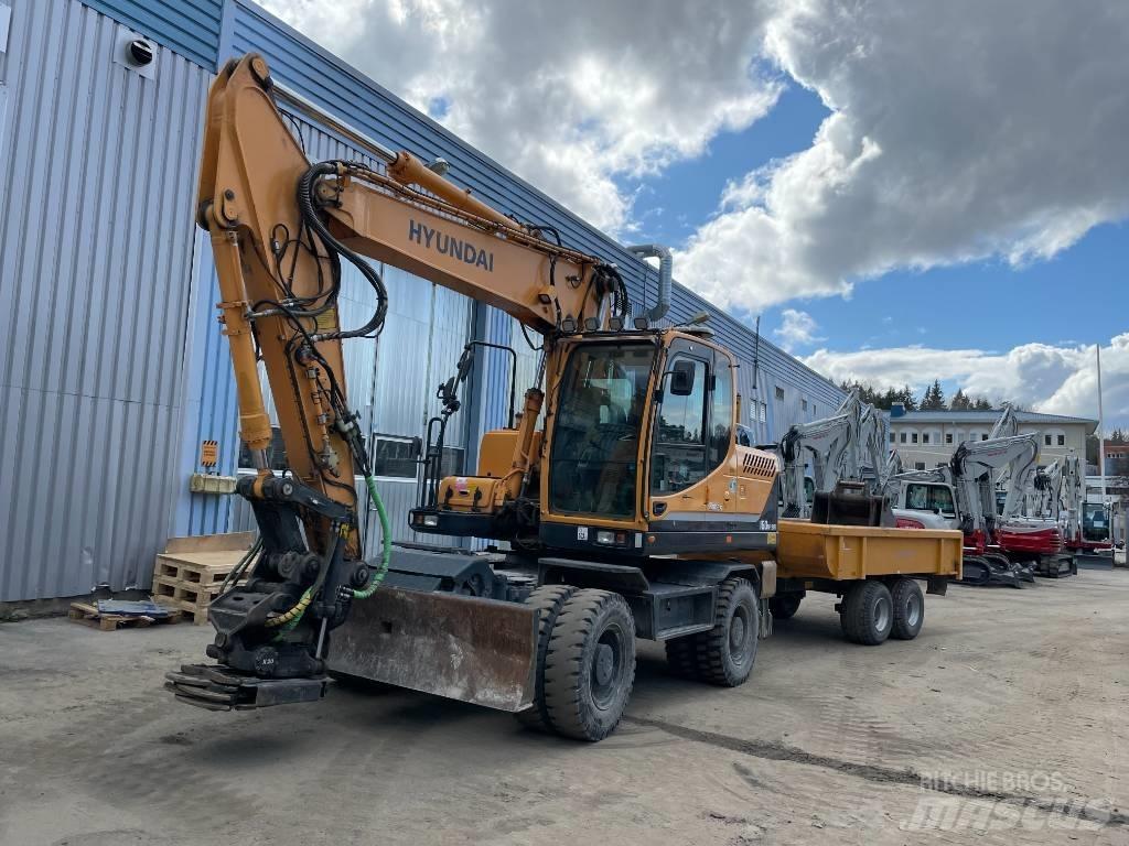 Hyundai 160W-9A Ratiniai ekskavatoriai