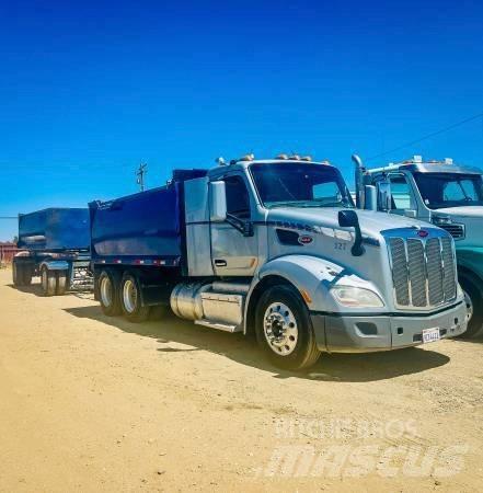 Peterbilt 579 Savivarčių priekabų vilkikai