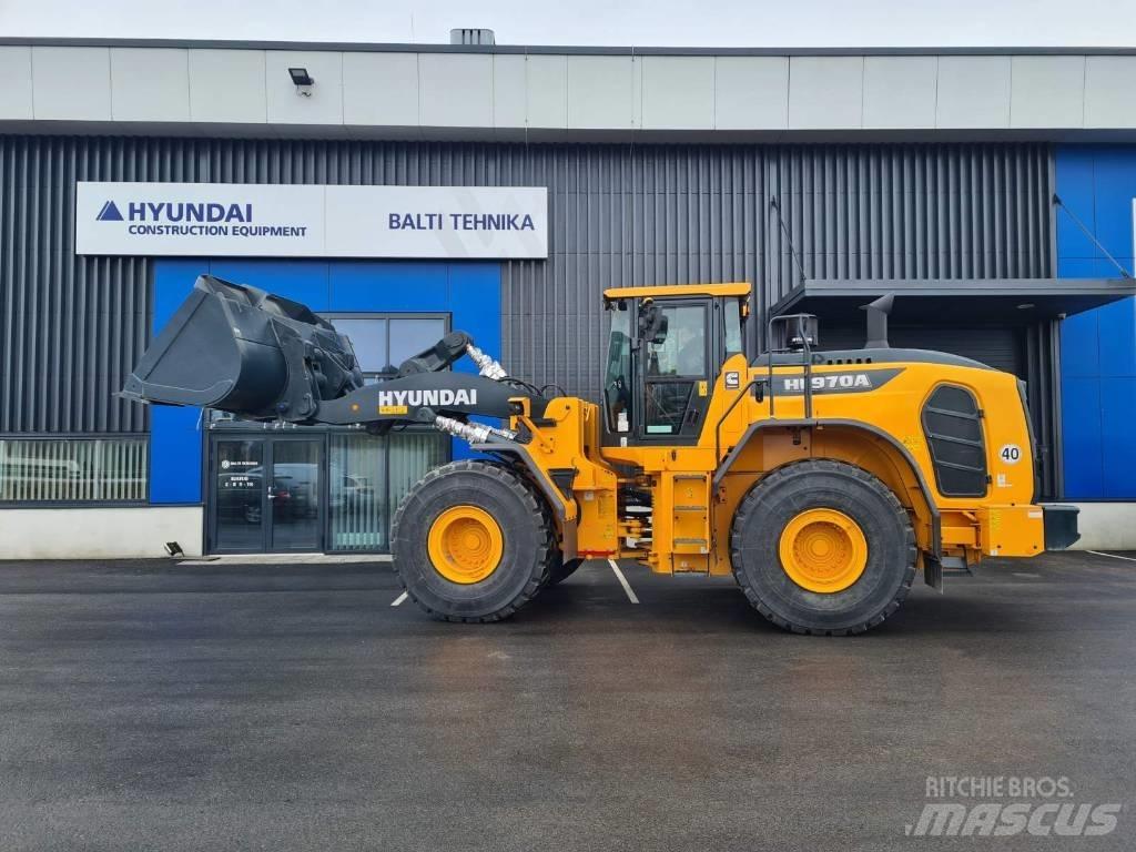 Hyundai HL970A Naudoti ratiniai krautuvai