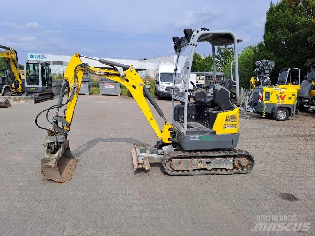 Wacker Neuson EZ17e Vikšriniai ekskavatoriai