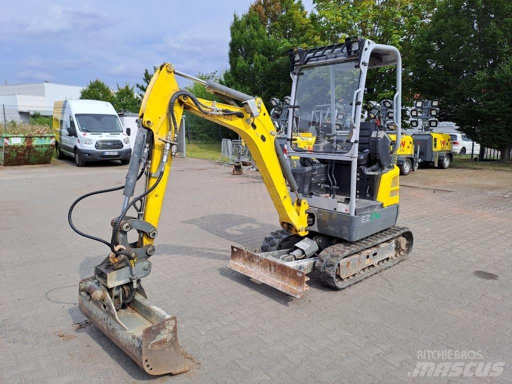 Wacker Neuson EZ17e Vikšriniai ekskavatoriai