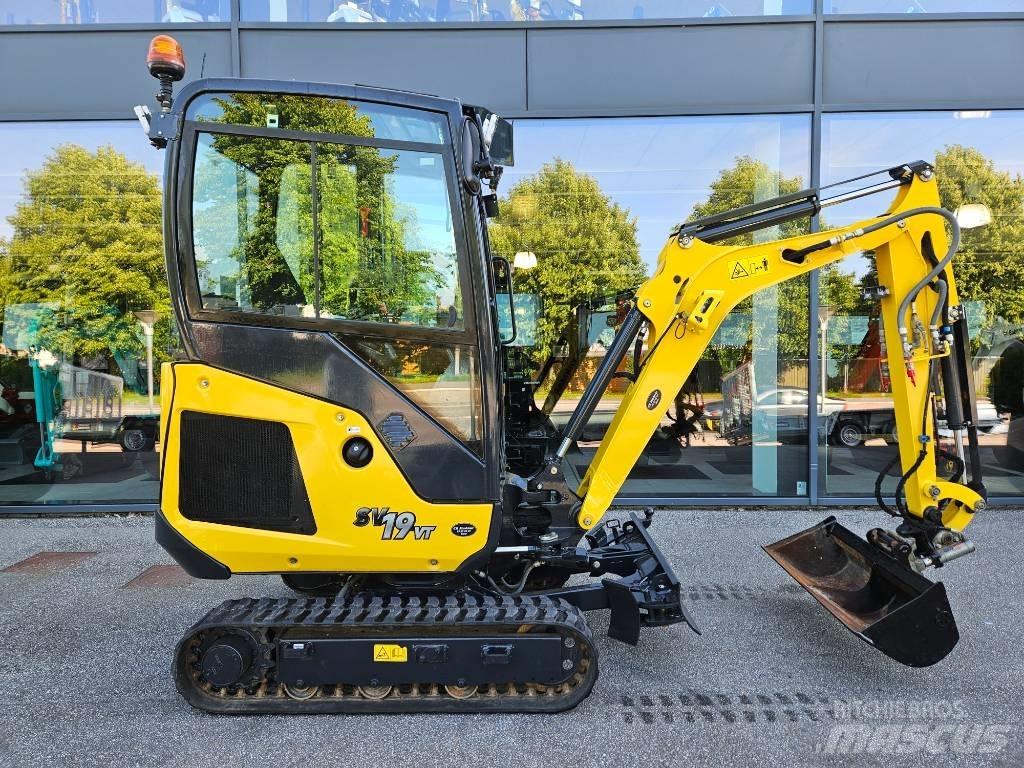 Yanmar SV 19 VT Mini ekskavatoriai < 7 t