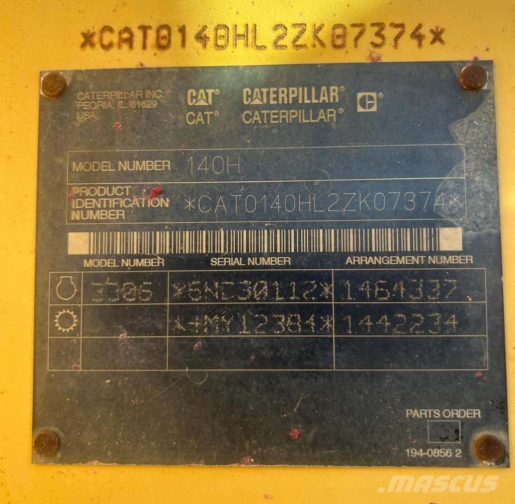 CAT 140 H Greideriai