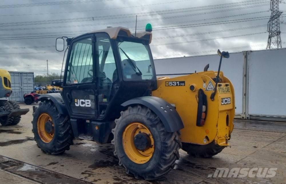 JCB 531-70 Teleskopiniai krautuvai