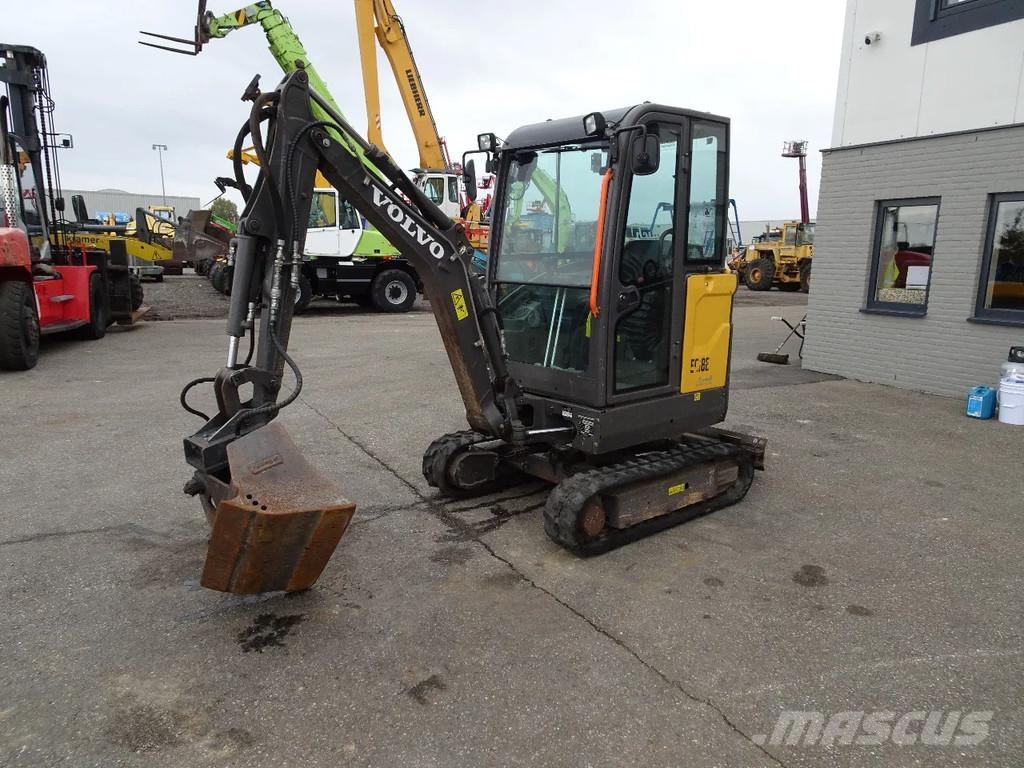 Volvo EC18E Mini ekskavatoriai < 7 t