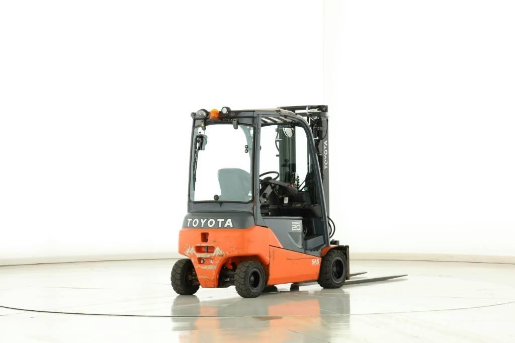Toyota 8-FBM-20-T Elektriniai šakiniai krautuvai