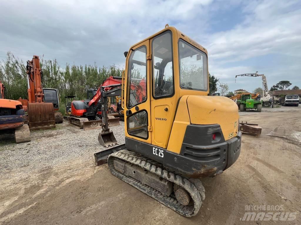 Volvo EC 25 Mini ekskavatoriai < 7 t